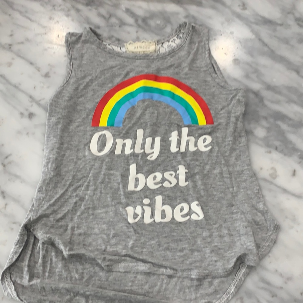 Stylish good vibes tank